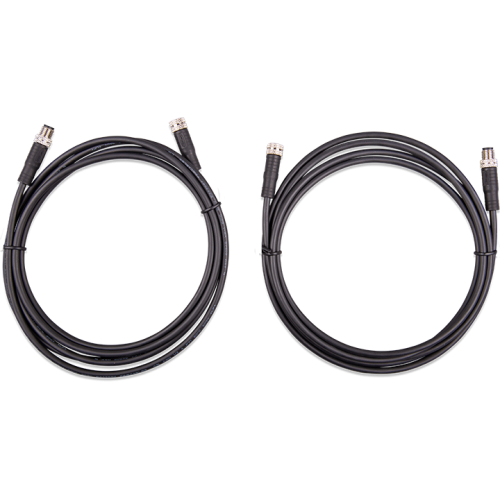 Conector circular M8 Mama/Tata Cablu 3 poli - 2m