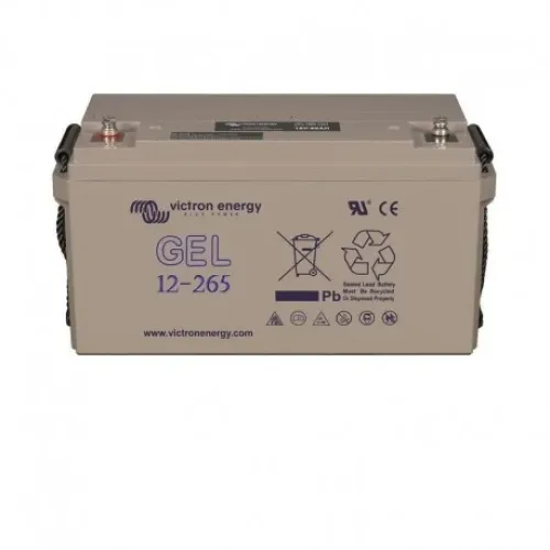 12V/265Ah Gel Deep Cycle Batt. (M8) 12V/265Ah Gel Deep Cycle Batt. (M8)