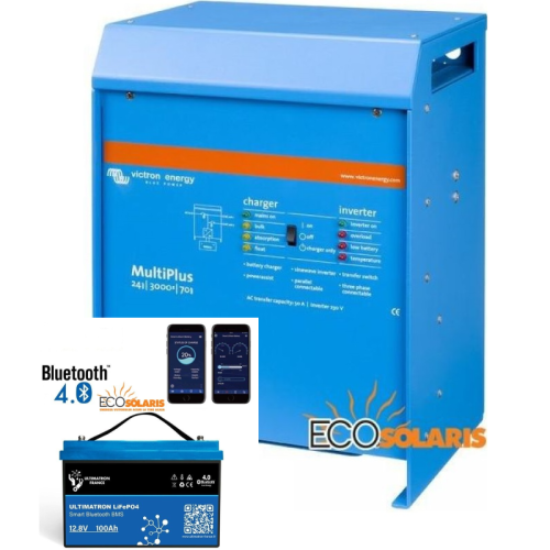Set Victron Energy Multiplus 24V 3000VA 70-50 offgrid
