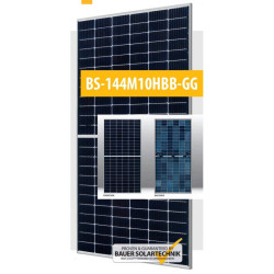 Bauer Solar BS-550-144M10HB-GG 550W Bifacial Glass-Glass Bauer Solar BS-550-144M10HB-GG 550W Bifacial Glass-Glass
