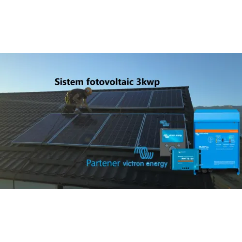 Sistem Fotovoltaic 3Kwp 48V Off Grid Lithium-Ion Victron Energy Sistem Fotovoltaic 3Kwp 48V Off Grid Lithium-Ion Victron Energy