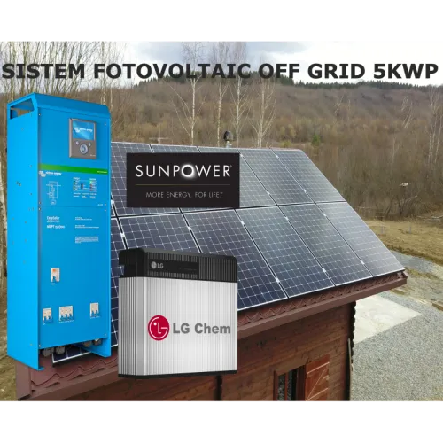 Sistem Fotovoltaic Off Grid 5kWp SunPower MaxEon 3 Sistem Fotovoltaic Off Grid 5kWp SunPower MaxEon 3